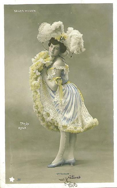 25P Old French postcards