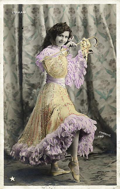 25P Old French postcards