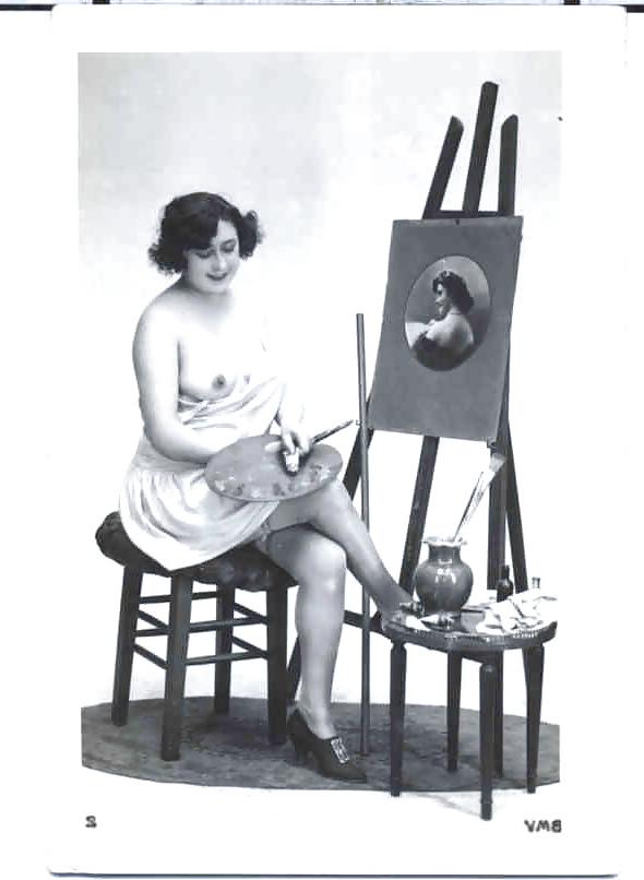 25P Old French postcards 3