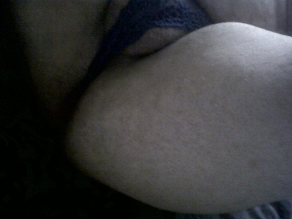 24P Me wearing my 18 yr old friends dirty knickers