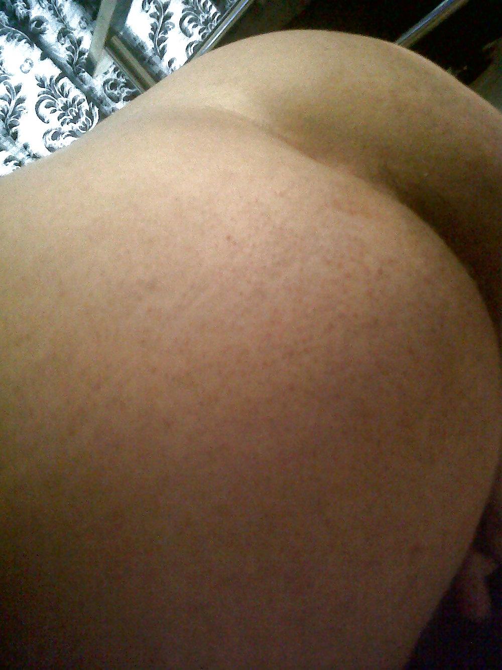 24P Me wearing my 18 yr old friends dirty knickers