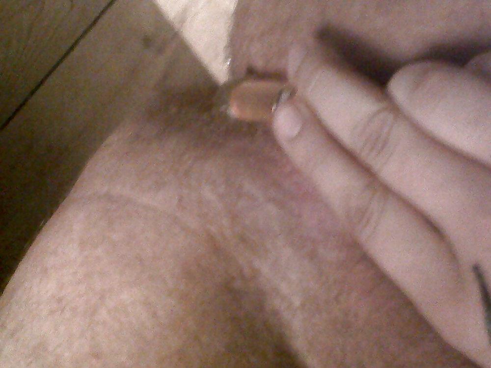 24P Me wearing my 18 yr old friends dirty knickers
