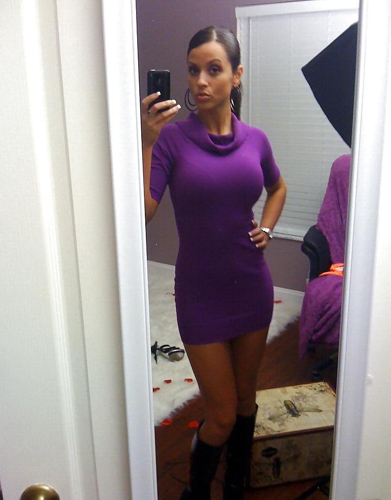 25P Sexy Busty Brunette Babe With Perfect Tits And Body