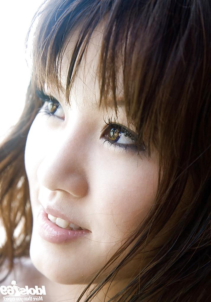 13P Sweet asian babe Mari Misaki uncovering her tempting curves outdoor
