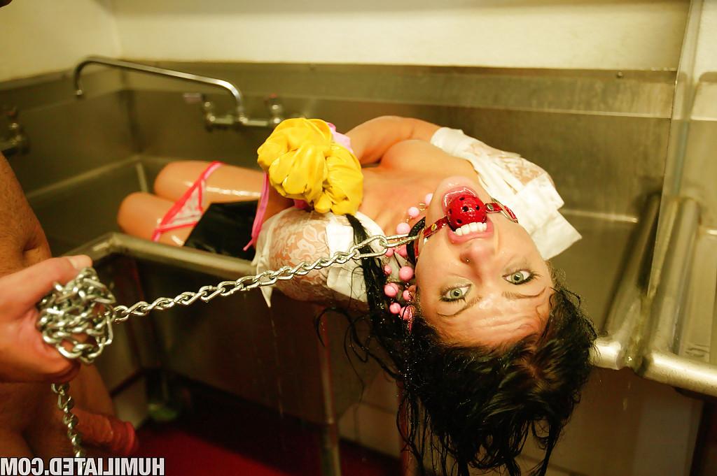 16P MILF babe Sadie West gets tied up and BDSM fucked in reality