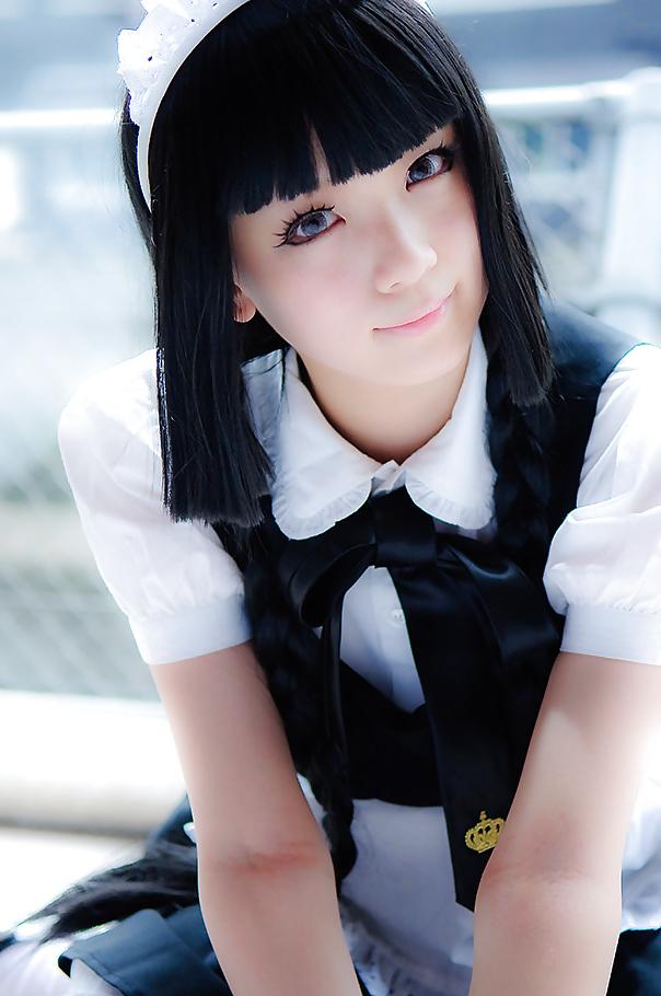 25P Cosplay Japanese maid 4