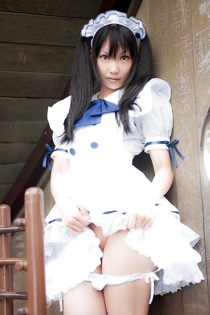 25P Cosplay Japanese maid 4