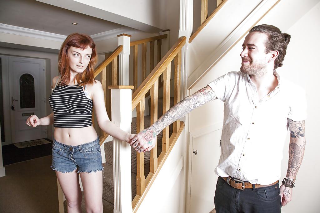 16P Redheaded European teen Lola Gatsby taking hardcore fucking of hairy cunt