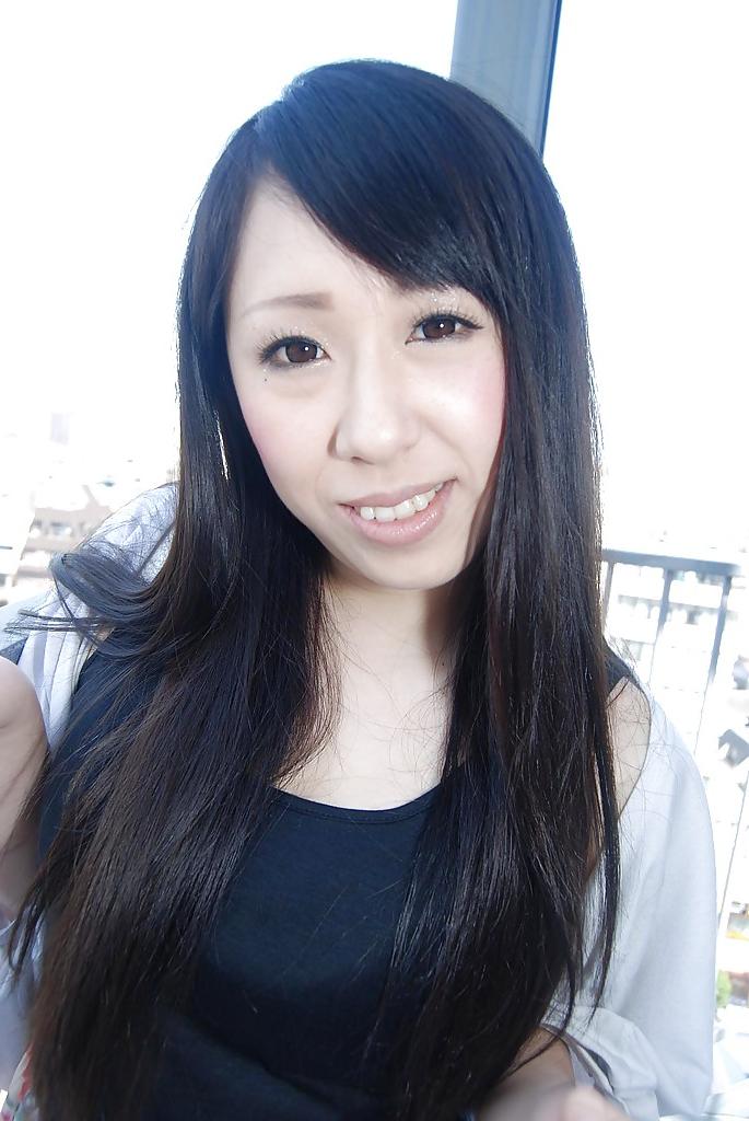 16P Naughty asian teen flashes her panties and gets her hairy pussy vibed