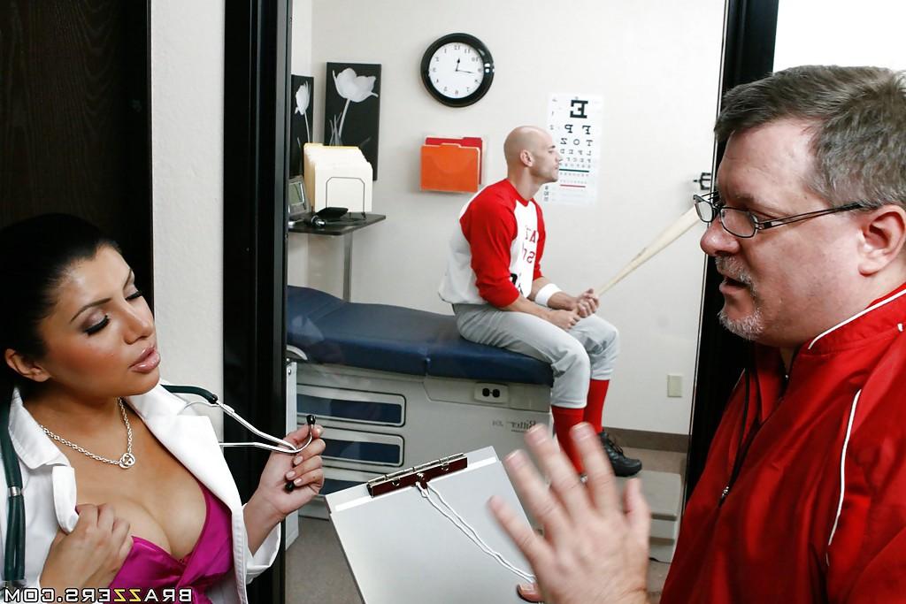 16P Sativa Rose as a doctor can't resist fucking her sexy patient