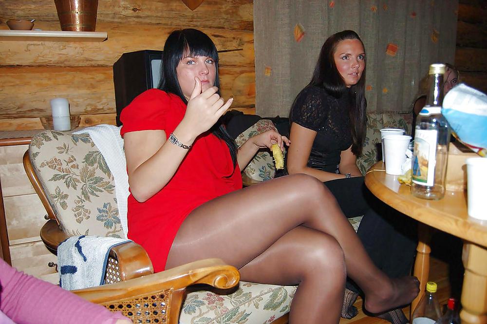 9P Pantyhose end stockings
