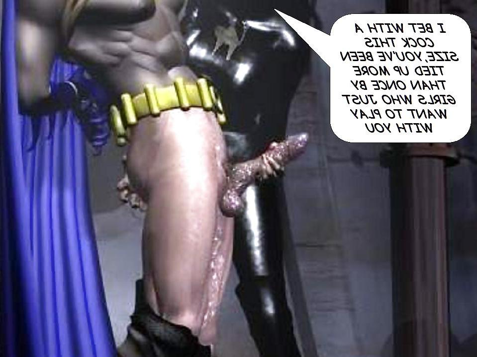 4P Catwoman Has Batman Tied-up