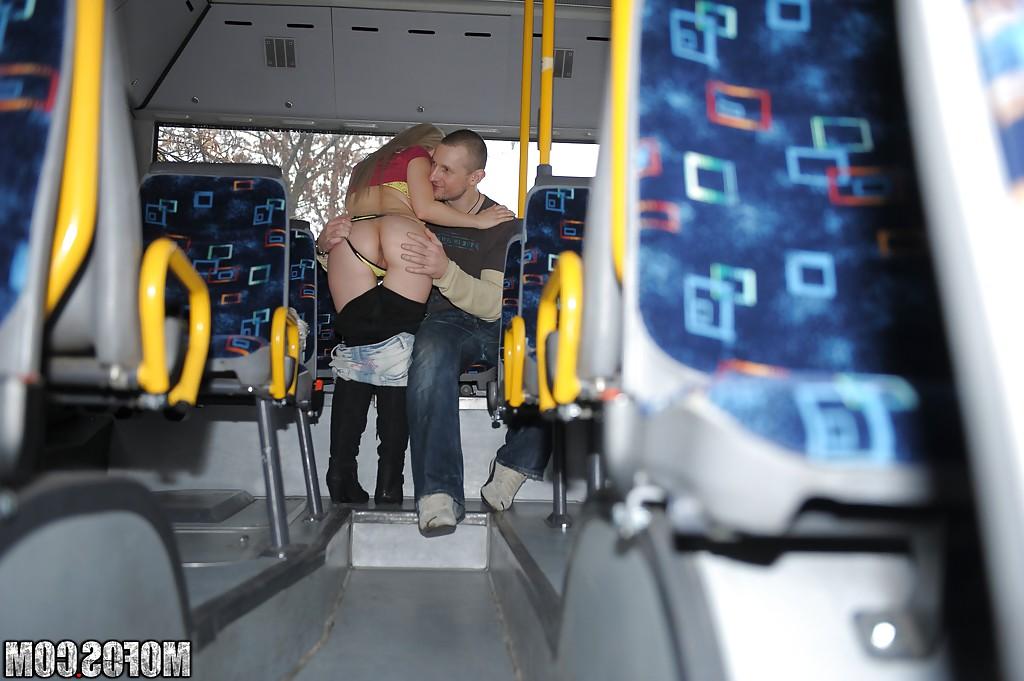 16P Lusty blonde gets caught on a voyeur video sucking and fucking a hard prick