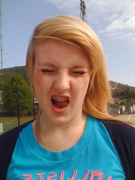 5P Faces after first taste of my cum