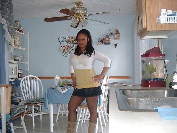16P Big Booty Ebony Teen in Bedroom