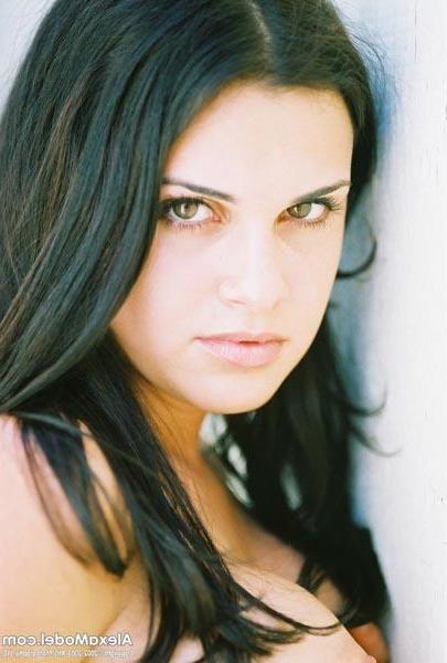 15P Alexa Model in a long black dress