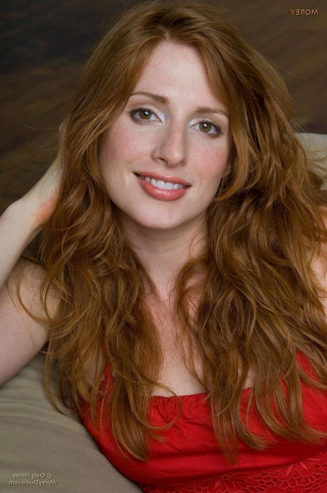 11P Redhead Amber Dawn slides down her panties to show you her beautiful pussy