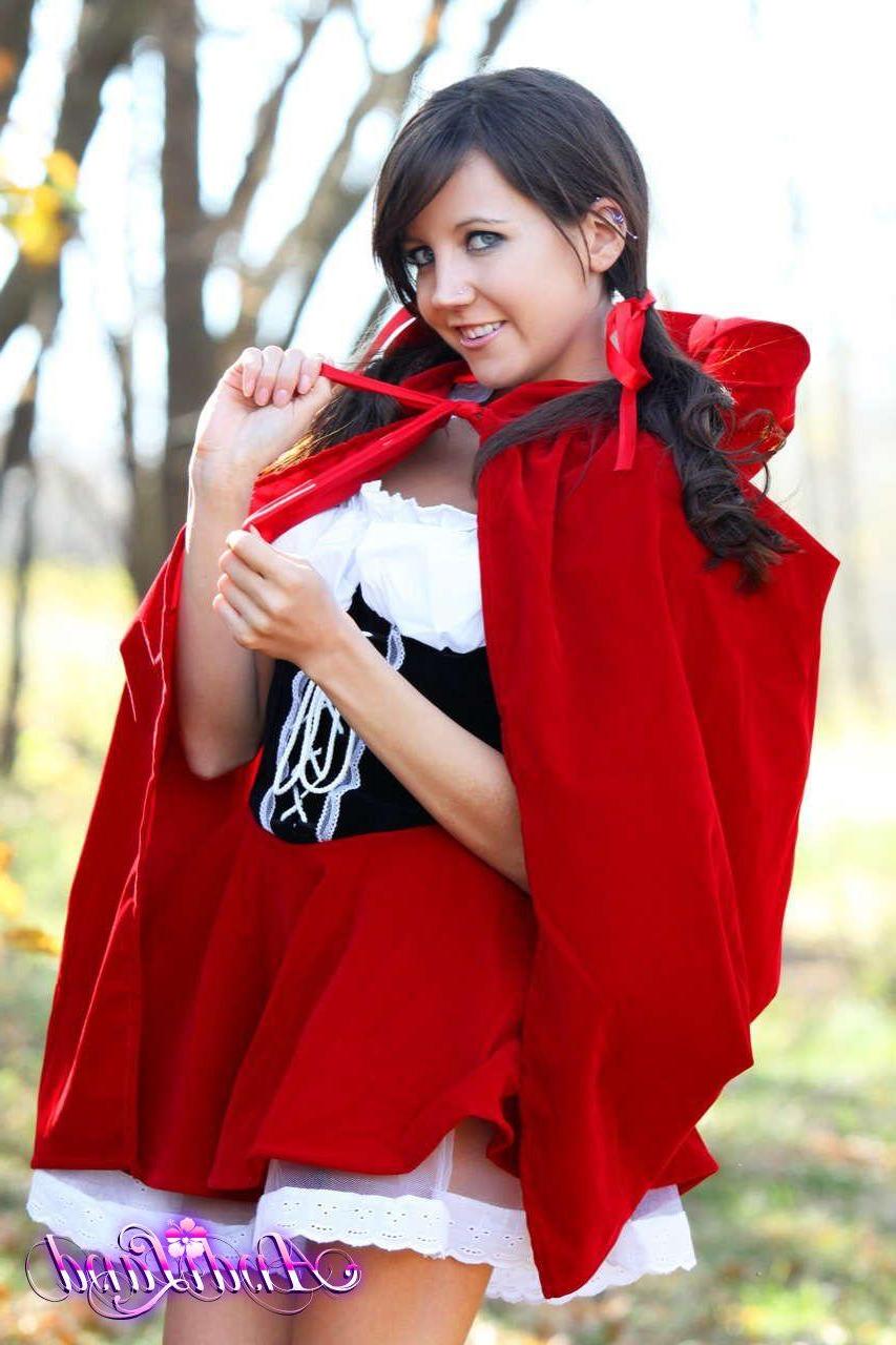 15P Pictures of Andi dressed up as little red riding slut