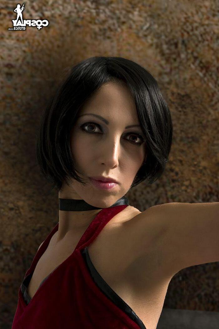 12P Hot cosplayer Angela is your seductive secret agent