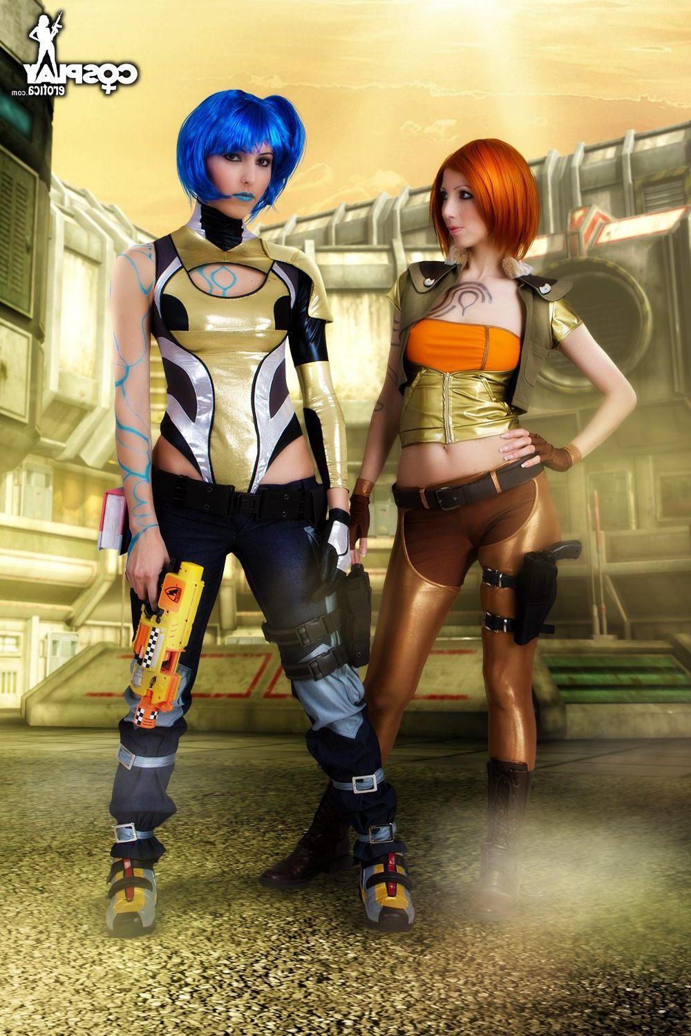 12P Hot cosplayers Anne and Angel have a wild lesbian adventure