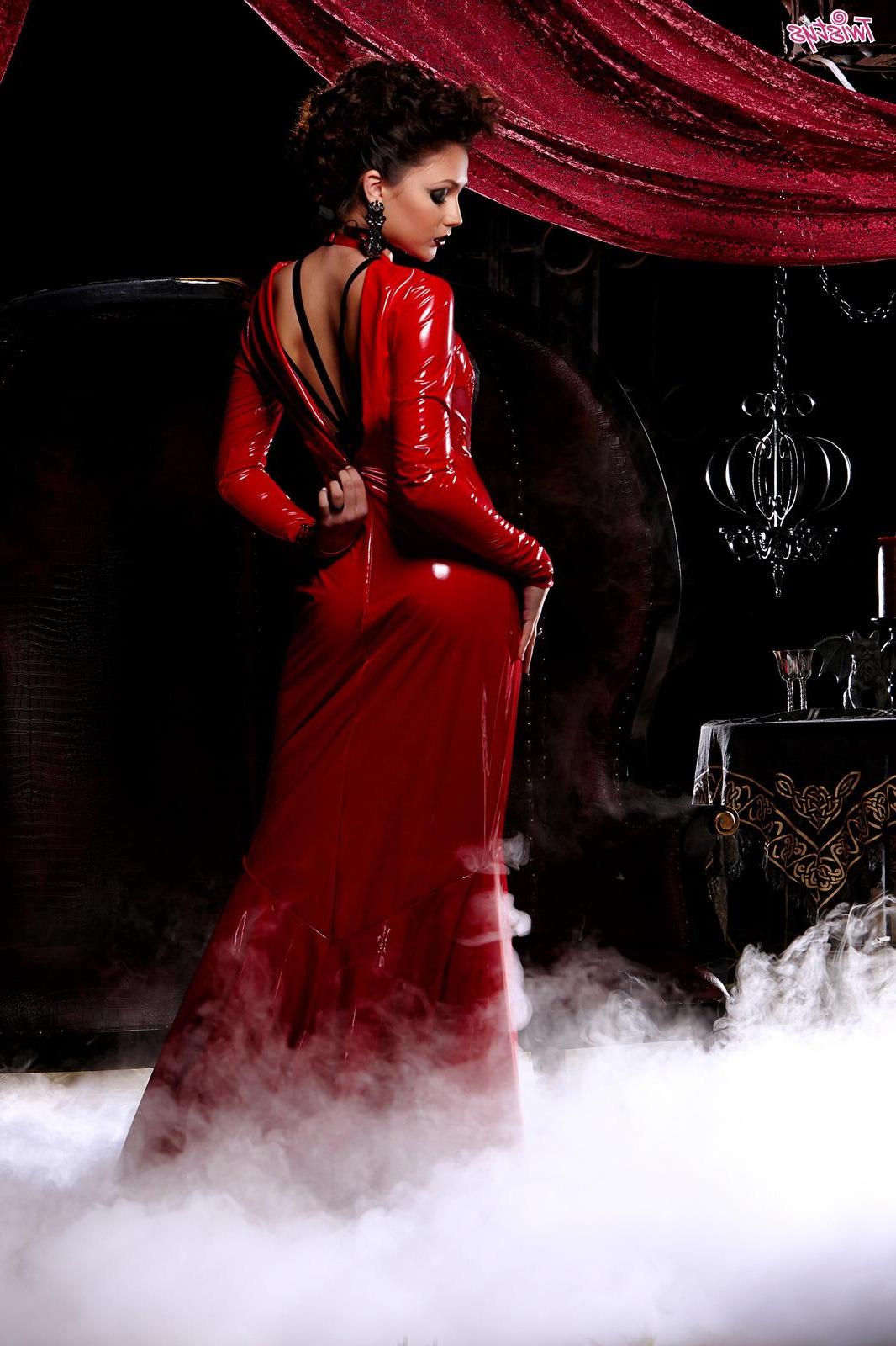 16P Ariana Marie slips off her vampire attire and masturbates so hard