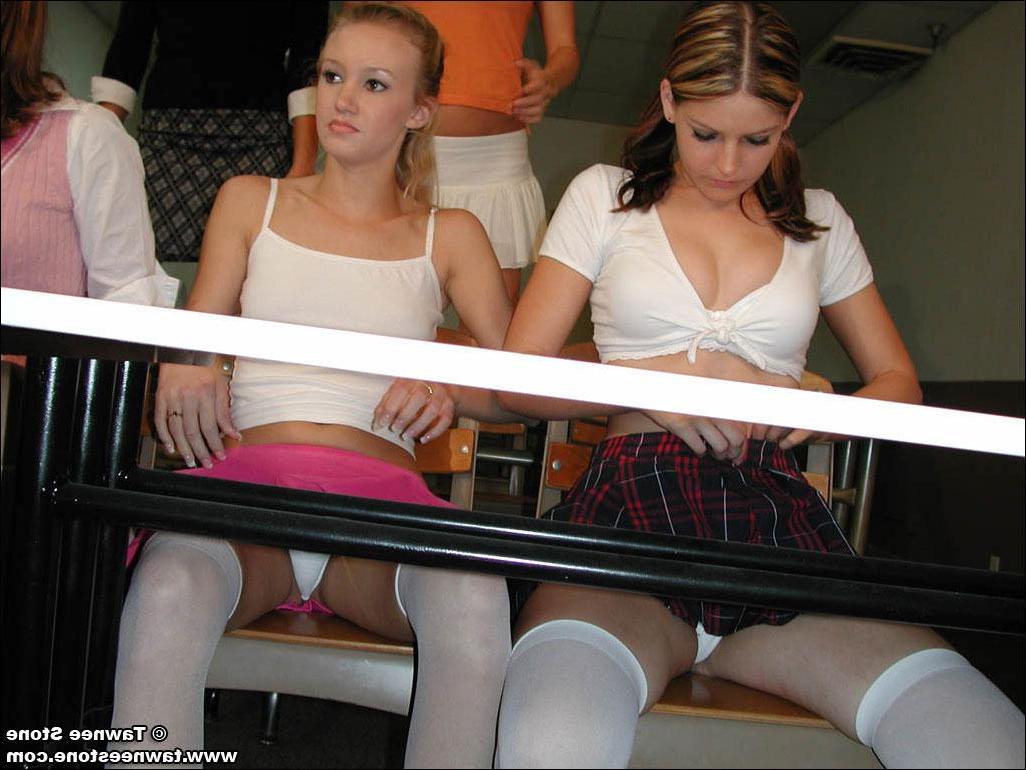 20P Pictures of schoolgirls getting naughty in class