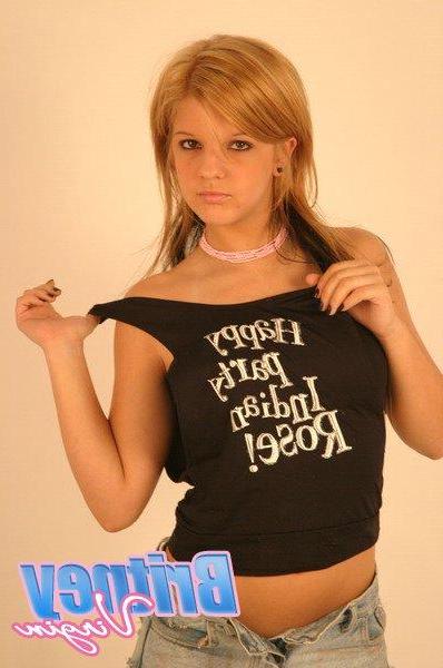16P Pictures of teen Britney Virgin flaunting her gorgeous body