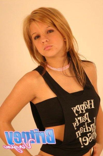 16P Pictures of teen Britney Virgin flaunting her gorgeous body