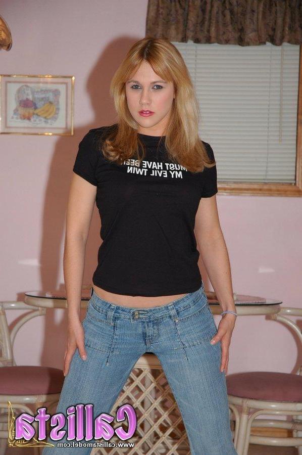 20P Pictures of Callista Model showing off her perfect nude teen body