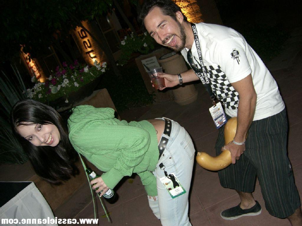 15P Pictures of Cassie Leanne getting drunk and wild