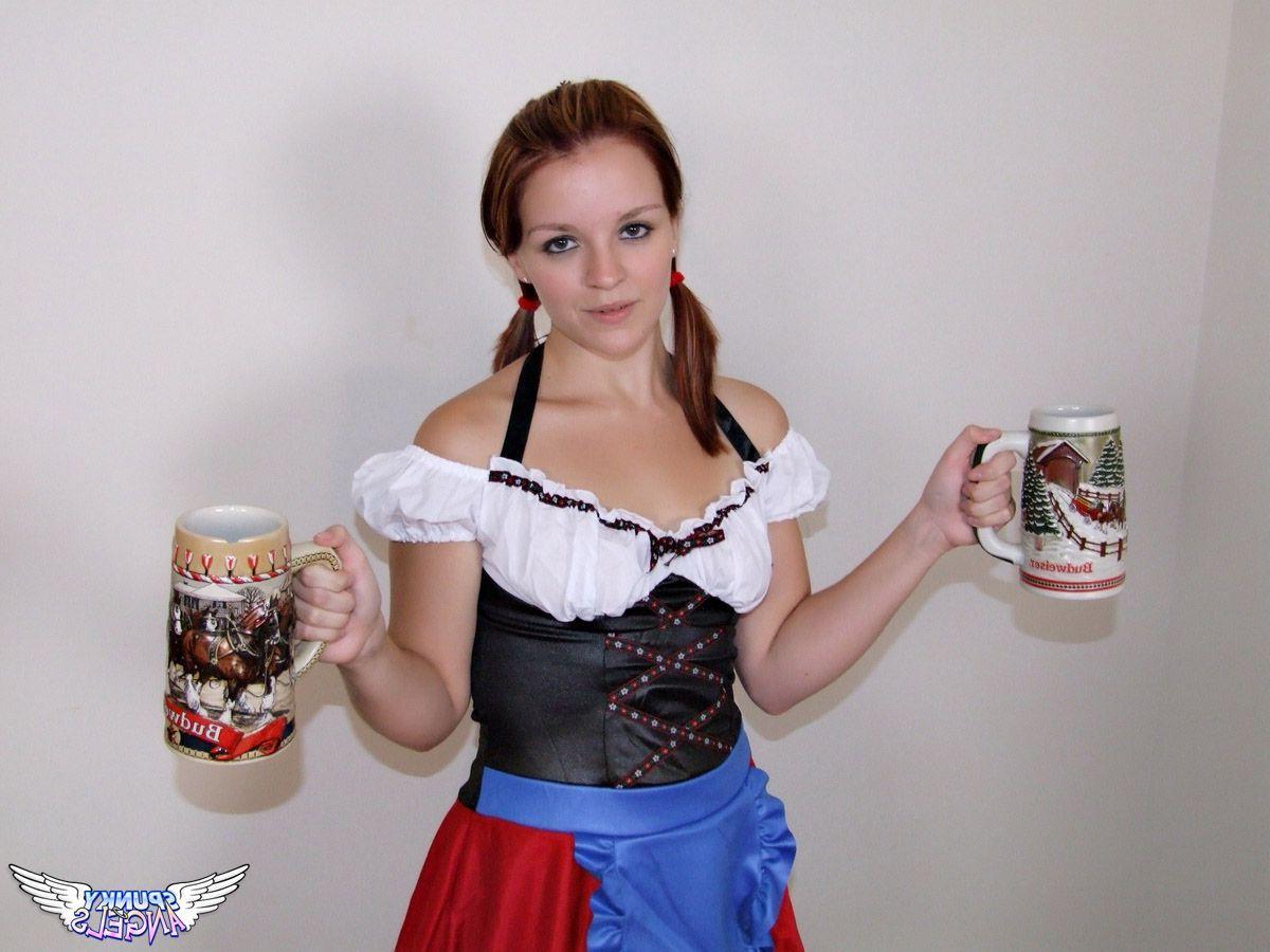 16P Pictures of Claire getting drunk and horny