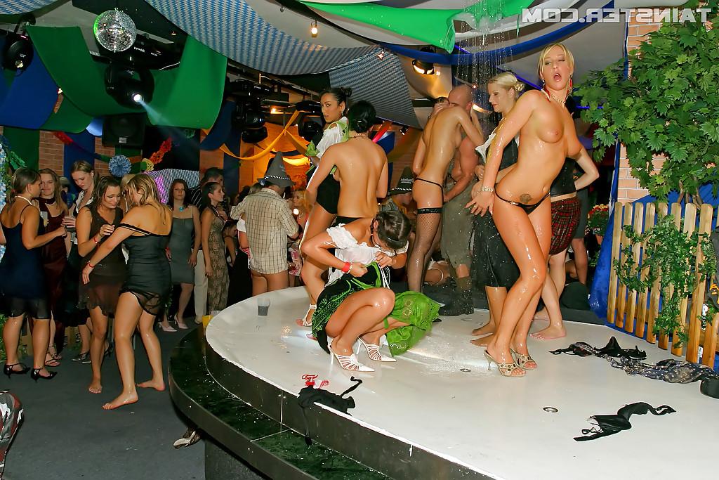 16P Stupendous babes stripping each other and having fun at the lesbian sex party