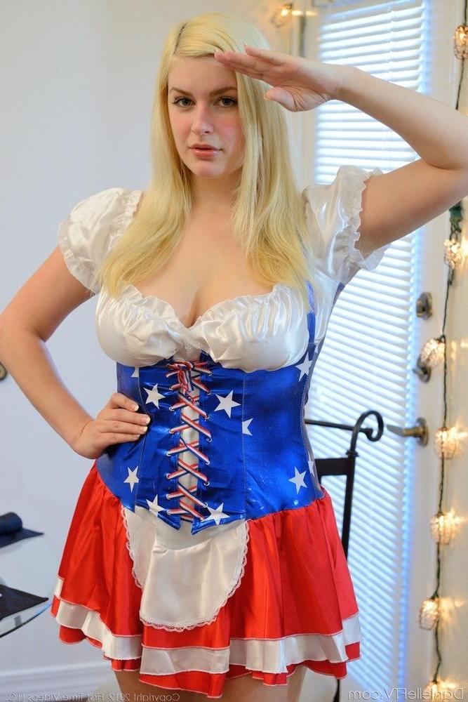 15P Danielle celebrates the 4th