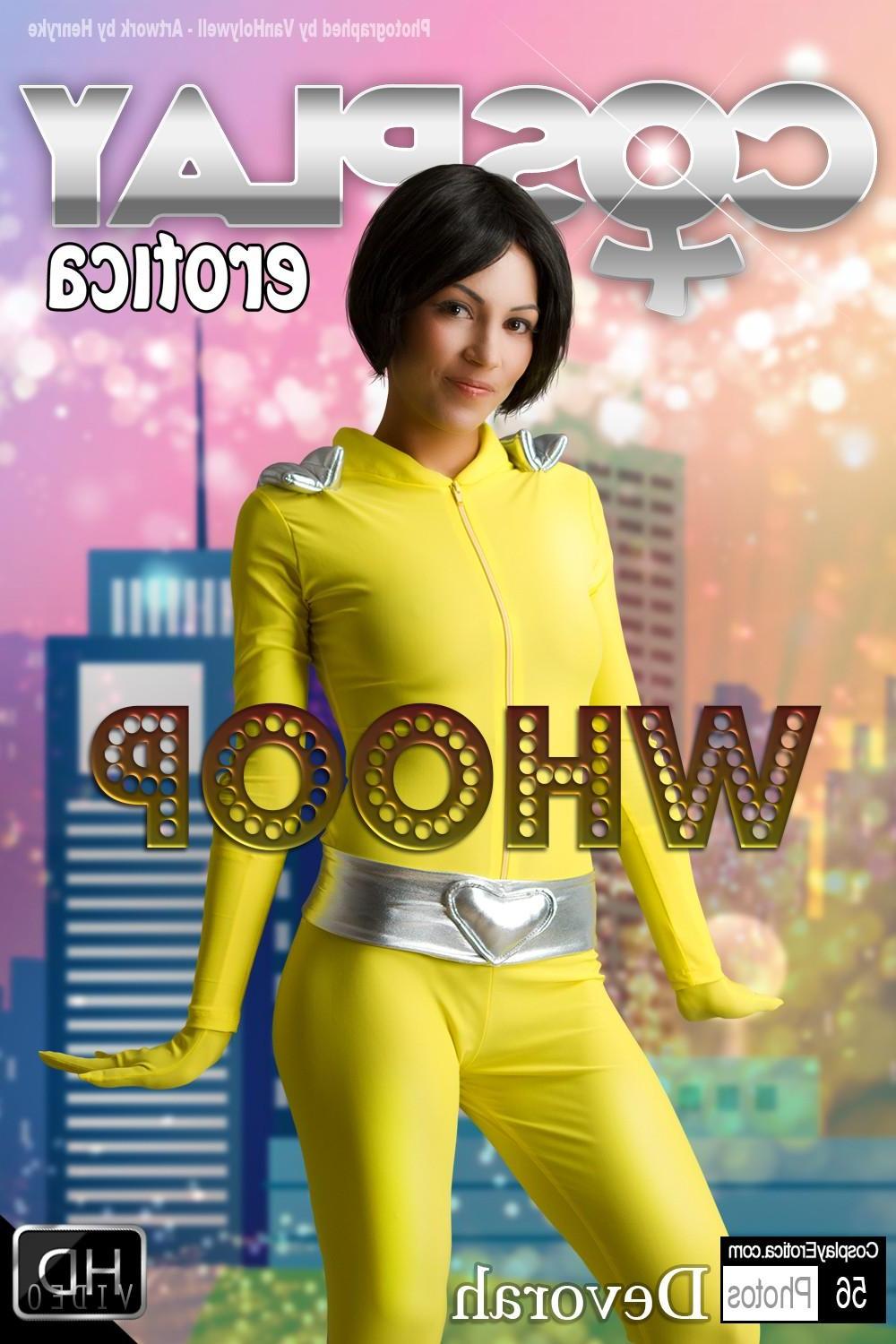 12P Hot cosplayer Devorah exposes her tight body in "Whoop"