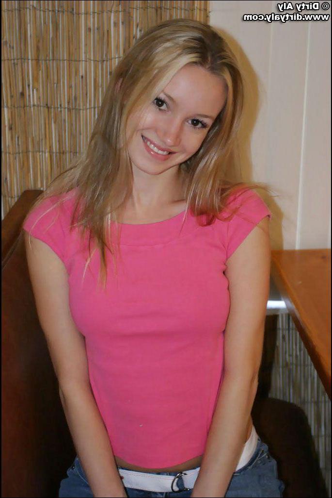20P Pictures of teen Dirty Aly stripping for your pleasure