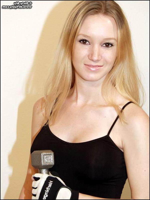 20P Pictures of teen hottie Dirty Aly showing you her perky tits
