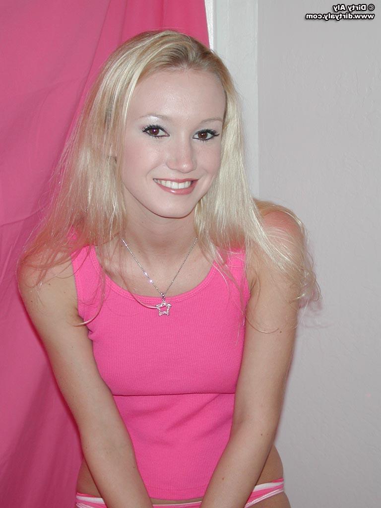 20P Pictures of teen slut Dirty Aly spreading her legs for your cock