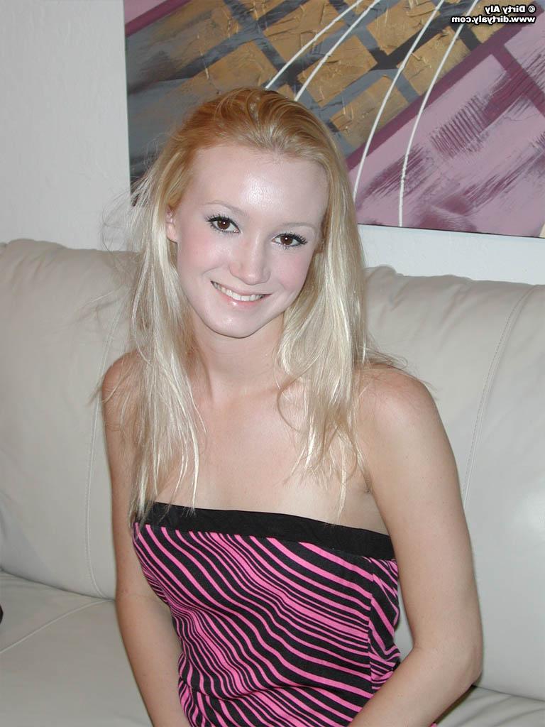 20P Pictures of teen Dirty Aly stripping for you