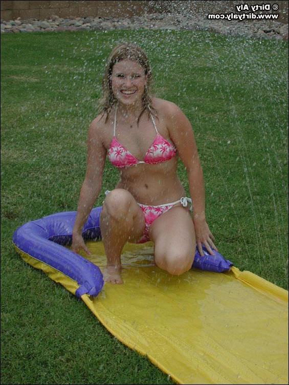 20P Dirty Aly and her friends have some fun outside