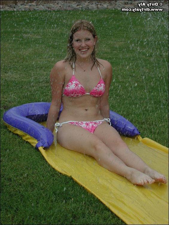 20P Dirty Aly and her friends have some fun outside