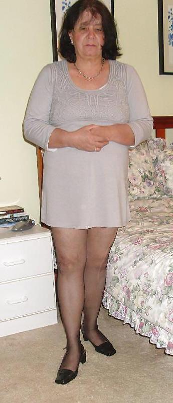 10P Rosemary in a short dress