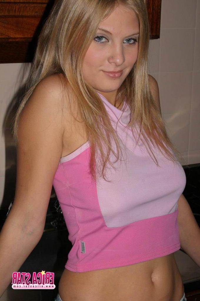 15P Pictures of teen Erica Star getting you hard with her hot body