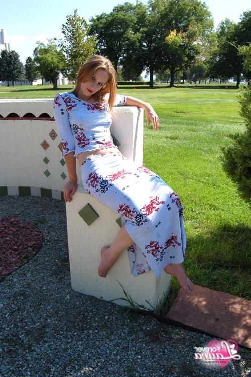 16P Laura is beautiful and mysterious as she gets topless in her dragon dress.