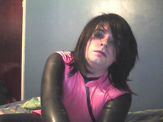 5P Pink Latex Dress
