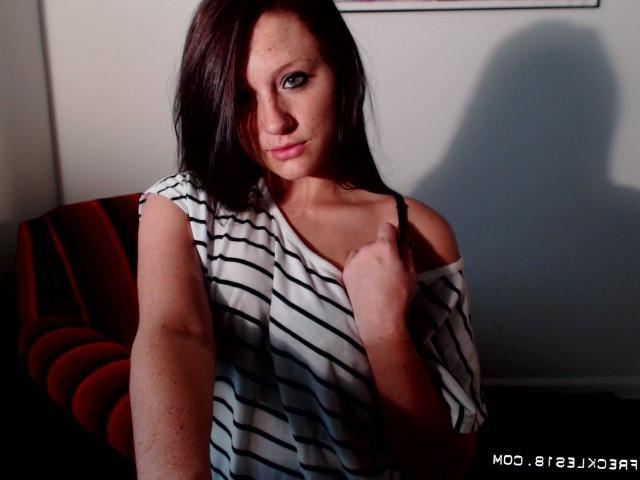 12P Brunette teen Freckles 18 shows you what's up her Tu Tu