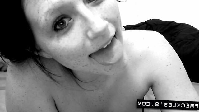 12P Hot girl Freckles 18 gives you a sexy tease in her swimsuit