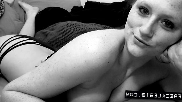 12P Hot girl Freckles 18 gives you a sexy tease in her swimsuit