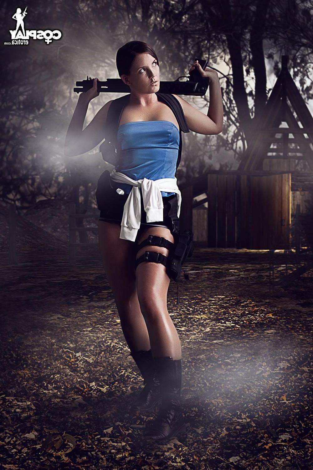 12P Sexy cosplay girl Gogo is kicking ass in a foggy swamp