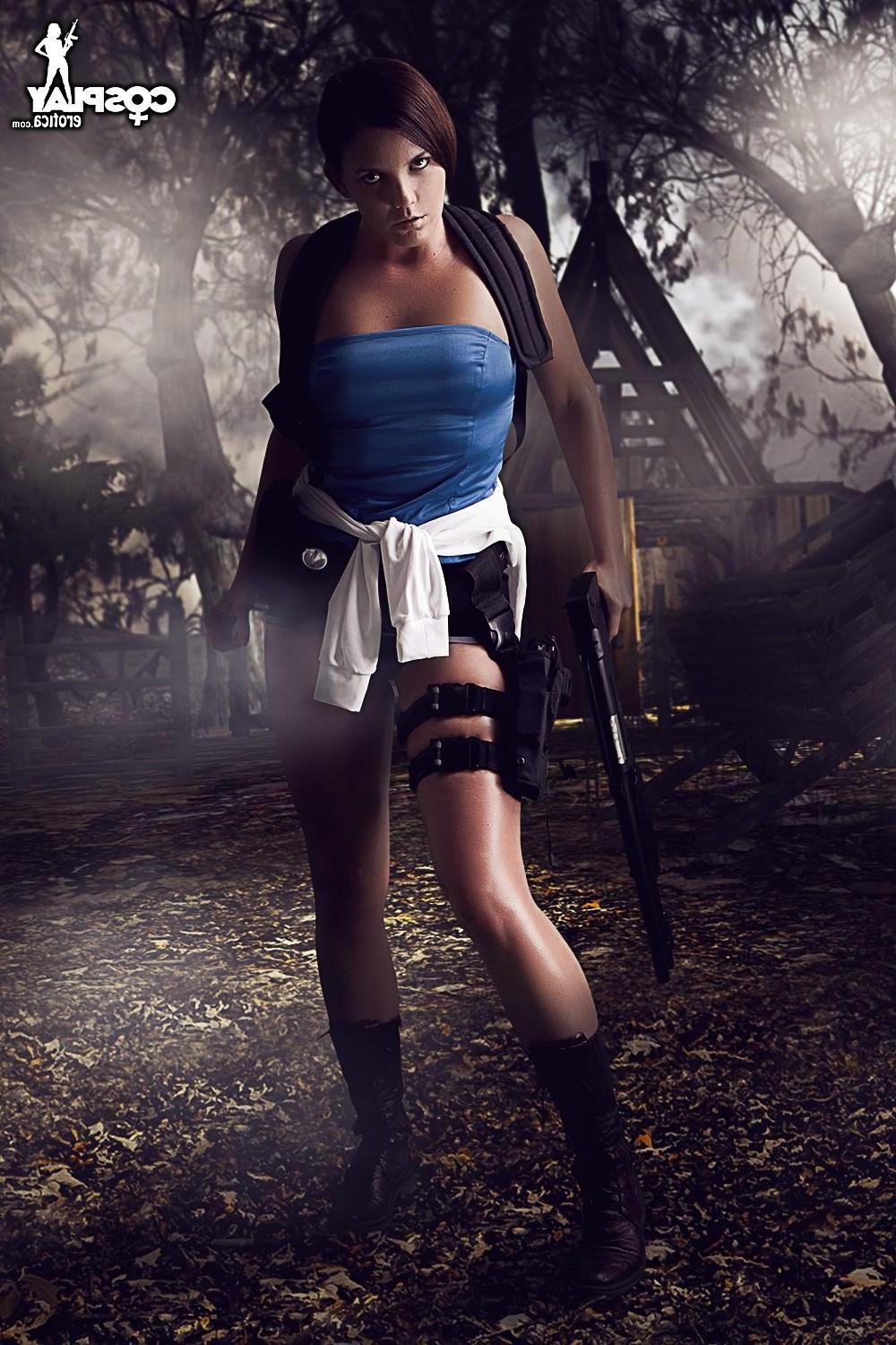 12P Sexy cosplay girl Gogo is kicking ass in a foggy swamp