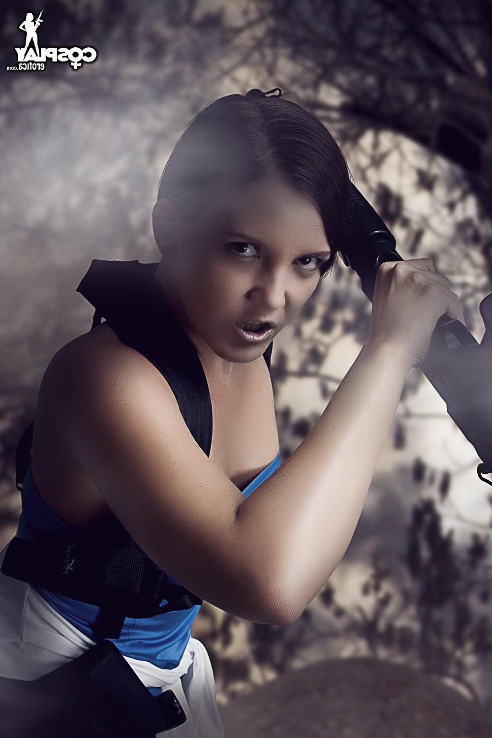 12P Sexy cosplay girl Gogo is kicking ass in a foggy swamp